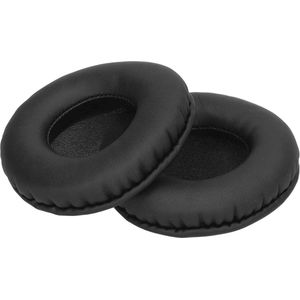 Vervanging Kunstleren Oorkussens voor AudioTechnica ATHWS70/ATHWS77/ATHWS99 - Zwarte Oorkussens voor MDRV55/MDRV500/MDR7502 .