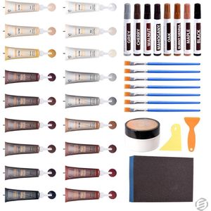 Equivera Laminaat Reparatieset - Laminaat Repareren - Meubel Reparatie - Meubel Reparatieset - Laminaatwax - Laminaat Was - Laminaat Wax - Laminaat Wax Reparatie - Laminaat Stift
