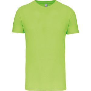 Limoengroen T-shirt met ronde hals merk Kariban maat XXL