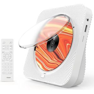 Discman - CD speler - Anti shock - Bluetooth - Voor oordopjes en koptelefoon - Must have voor iedereen!