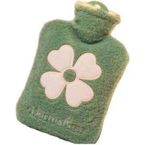 PVC-kruik - 500 ml inhoud - 21 * 13,3 * 2 cm - Zelfvullend vereist - Verdikte PVC-kruik voor de winter - Draagbare kruik - Warme kruik - Handwarmer - Warmwaterzak - Herfst- en winterbenodigdheden