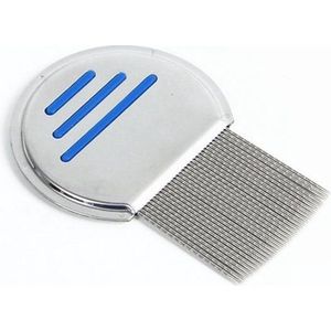 Luizenkam - Metaal - Blauw