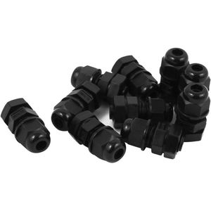 Eamber - Waterbestendige Kabelwartel Bevestiging, Set van 10 Stuks, M8, Snelle Aansluiting