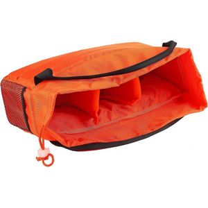 Scheidingswand Camera-tas met Deksel en Greep - Waterdichte Professionele Rugzak voor Reiscamera's Oranje .