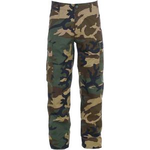 Fostex kinder broek BDU - Woodland - Maat XXL