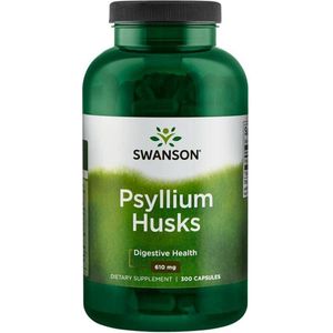 Swanson - Psyllium Husks - 610 mg - 300 Capsules