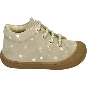 Naturino - COCOON - Half-Hoog - Taupe - Suede - Rubber Zool