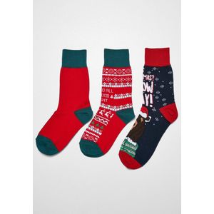 Kinderen - Kids - Christmas - Kerstmis - Feestdagen - Feest - Kerst - Modern - Nieuw - Christmas Bear Socks Kids 3-Pack