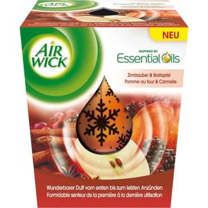 Airwick Geurkaars Essential Oils – Apple & Cinnamon 105gr