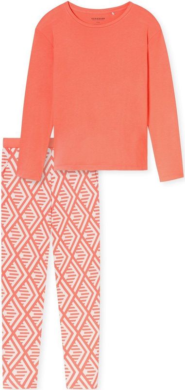 Schiesser - Pyjama - Langemouwen - Vêtement de Nuit - Modern