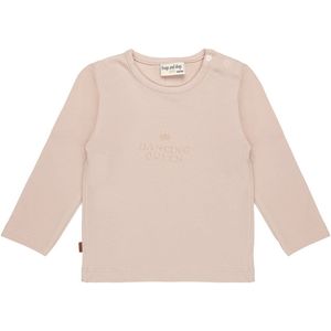 Frogs and Dogs - Ballerina Baby Shirt Dancing Queen | Sepia Rose - Katoen - Maat 68