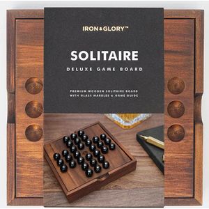 Suck UK - Denkspel Solitaire - Solo Noble Deluxe