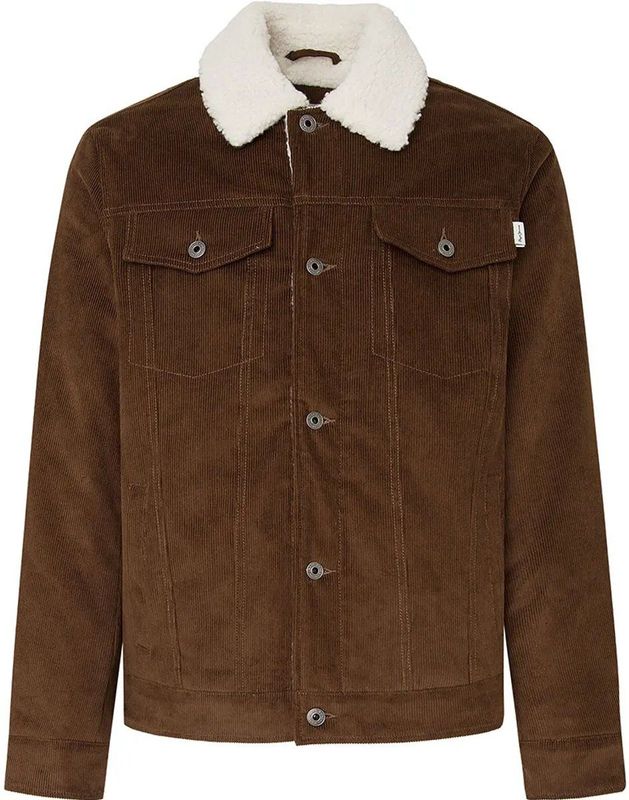 Pepe Jeans - PM403035 - Jas - Beige - Casual - Katoen