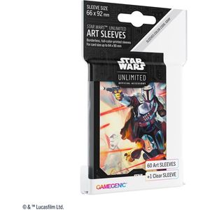 Star Wars Unlimited Art Sleeves - Mandalorian - Star Wars Sleeves