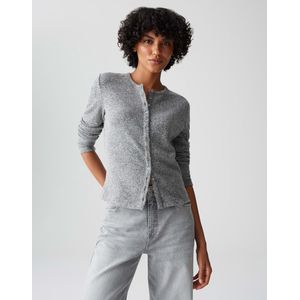 Opus - Top - Licht Grijs - Korte Mouw