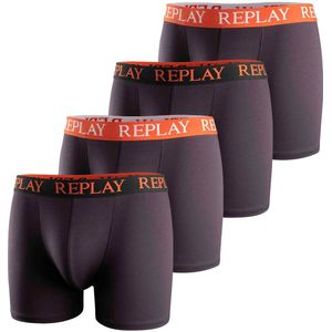 Replay Boxershorts Verpakking van 4