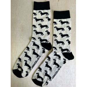 SOKn. Trendy sokken *TEKKEL* maat 40-46 (ook leuk om kado te geven !)