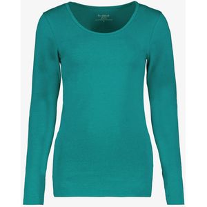 TwoDay dames shirt met lange mouwen groen - Maat M