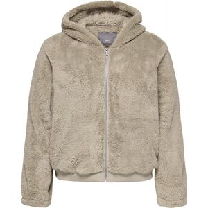 Carnewanna - Teddy Jas - Kort - Met Capuchon - Lange Mouwen - Polyester Voering