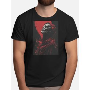 Warlock - T Shirt - GothicFashion - DarkStyle - VictorianGothic - DarkBeauty - GotischeMode - DonkereStijl - GotischeKunst - EleganteGoth - Witchcraft - WitchyVibes - Hekserij - HekserigeVibes