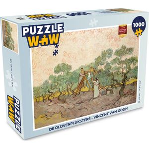 Puzzel De olijvenpluksters - Vincent van Gogh - Legpuzzel - Puzzel 1000 stukjes volwassenen