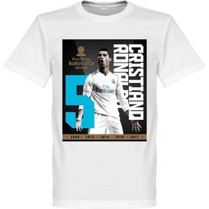 Ronaldo Ballon D'Or 2017 T-Shirt - L