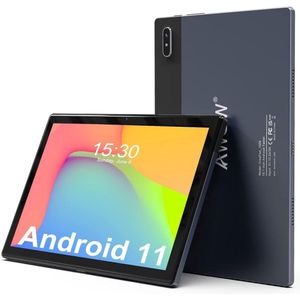 AWOW - 10.1 inch - Tablet - Full HD Display - 128 GB - Android 11 - Space Gray