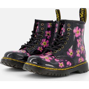 Dr. Martens 1460 Pansy Fayre Veterboots zwart - Maat 28