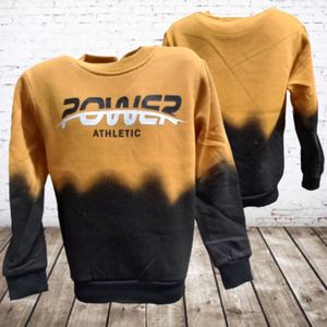Kinder trui power geel/zwart -s&C-98/104-Trui jongens