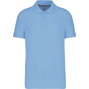 Kariban Piquépolo korte mouwen heren K241 - sky blue - S