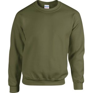 Gildan Heavy Blend™ Adult Crewneck Sweatshirt GI18000 - Military Green - XXL