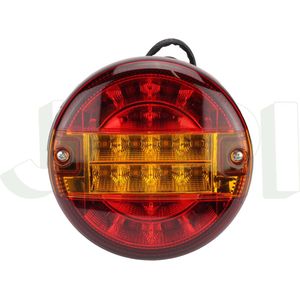 Achterlicht LED 140mm links/rechts 14 leds (opbouw)