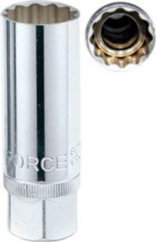 FORCE - Bougiesleutel - 16 mm - Twaalfkant - 70 mm