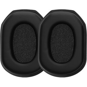 kwmobile 2x oorkussens geschikt voor Walker's Razor - Earpads voor koptelefoon in zwart