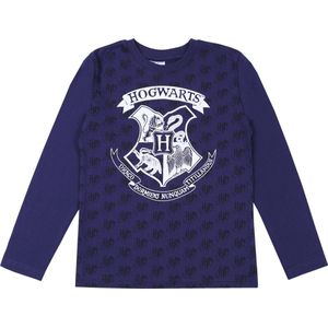 Marineblauwe HOGWARTS Harry Potter jongensblouse