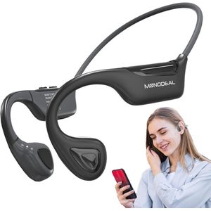Draadloze Bluetooth Sporthoofdtelefoon - IP67 Waterdicht en Zweetbestendig voor Hardlopers en Fietsers