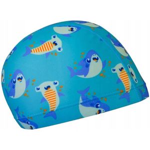 Badmuts van RAS-materiaal met hamerhaaienprint - Kinderen