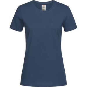 Stedman Dames/dames Klassiek Biologisch T-Shirt (Marine)