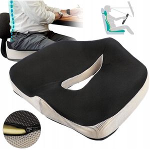 Ergonomische zitkussen met traagschuim voor comfort en pijnverlichting