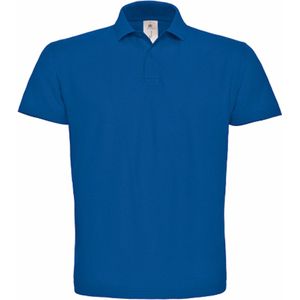 Unisex Polo 'ID.001' Kobaltblauw merk B&C Collectie maat M