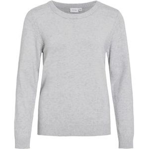 Dames O-neck Gebreide Top - Eenvoudige Basic Pullover