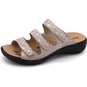 Westland Dames Slipper - 16766-664-201 Ibiza 66 Beige/Combi - Maat 40