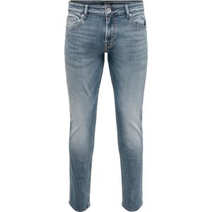 Only & Sons Heren Jeans Broeken ONSLOOM SLIM 4604 slim Fit Blauw 33W / 30L Volwassenen