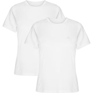 DANISH ENDURANCE - Sport T-Shirt - Wit - Lichtgewicht - Ronde Hals - voor Vrouwen