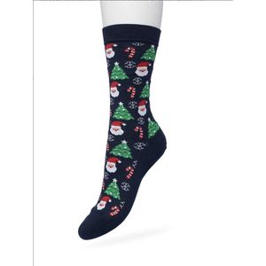 Bonnie Doon Santa sokken maat 31/34 zwart