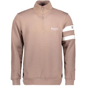Ballin Trui Half Zip 5233 Kakao Mannen Maat - S