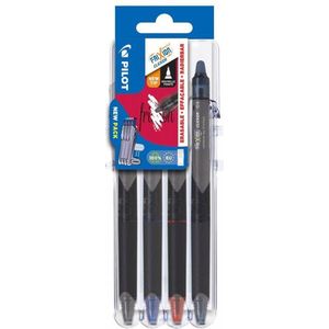 Pilot Frixion Ball Point Clicker Uitwisbaar 0.25 - Box 4 Kleuren