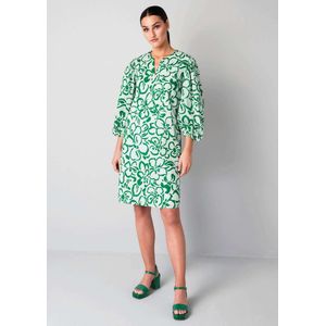 Alba Moda Kleid Kleid mit leichtem Ballonärmel