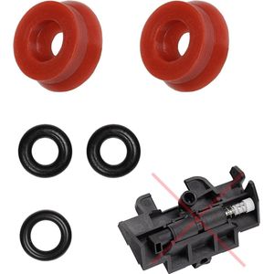 Afdichting onderhoudsset O-ringen voor drainageventiel van de zetgroep brouweenheid compatibel met Jura Impressa AEG Krups Siemens Melitta Set-22