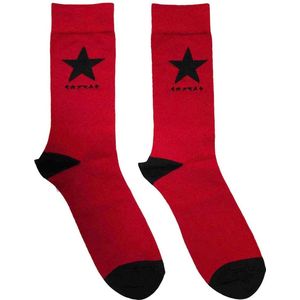 David Bowie - Blackstar Sokken - EU 39-45 - Rood